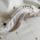 Set lenjerie de schimb pentru patut bebe 3 piese Norisori bej (5)